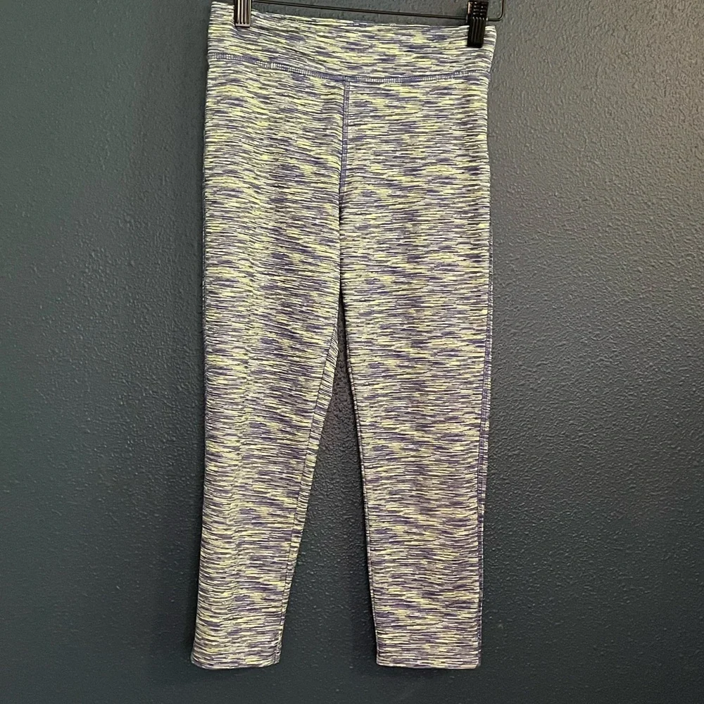 4 Pair Girls’ Athletic Leggings Bundle – Size (10/12)